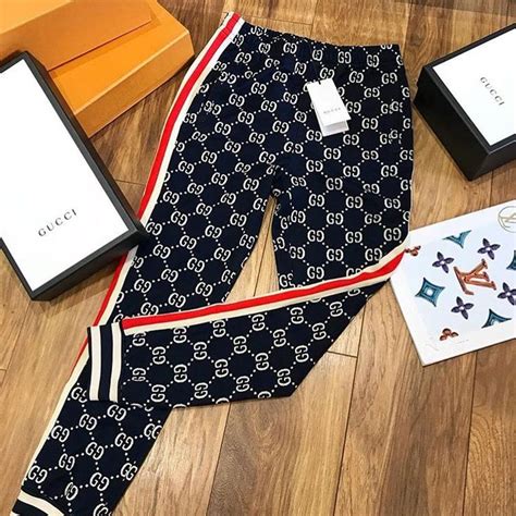 gucci tracksuit bottoms fake|gucci tracksuit bottoms women's.